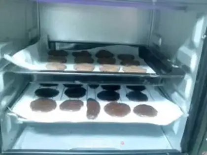Make Black chocolate cocoa cookies step 5