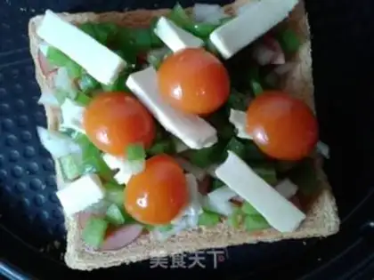 Make Toast pizza step 2