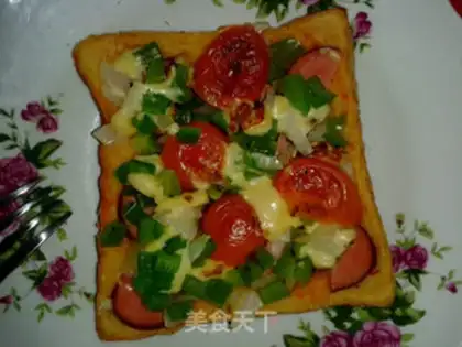 Make Toast pizza step 3