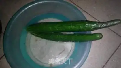 Make Cool cucumber step 0