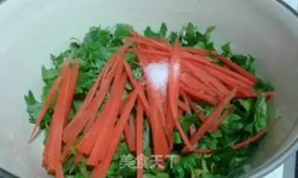 Make Celery leaves step 5