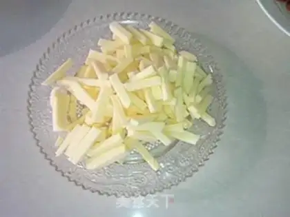 Make Mushroom sausage rice step 1