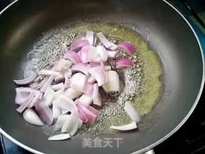 Make Mushroom sausage rice step 7