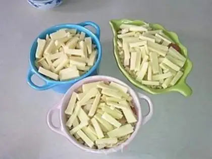 Make Mushroom sausage rice step 13