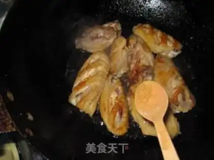 Make Coke chicken wings step 4