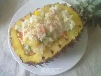 Make Pineapple rice step 6
