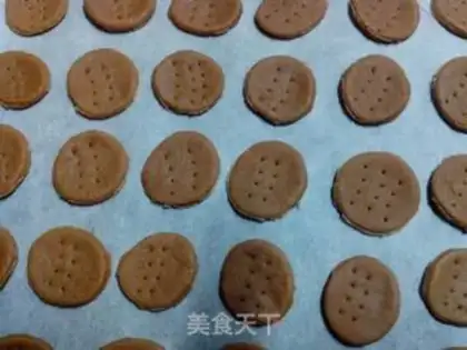 Make Coffee and tea ginger cookies step 5