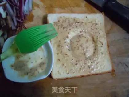Make Toast salad step 3