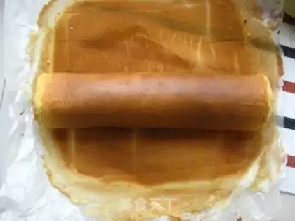 Make Christmas stake cake step 10