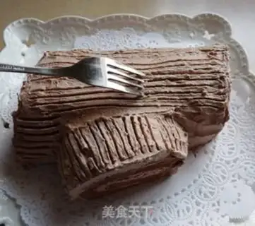 Make Christmas root cake step 5