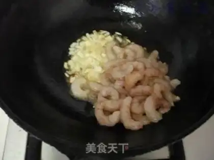 Make Piper peppers, fried shrimp step 5