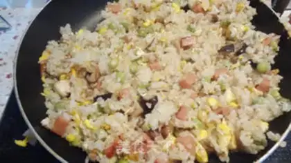 Make Nutritional delicious fried rice step 10