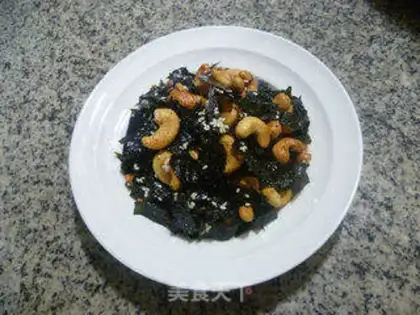 Make Sesame moss for cashew nuts step 8