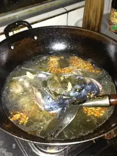 Make Fish head tofu step 1