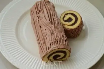 Make Christmas stake cake step 17