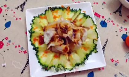 Make Garlic white meat step 5