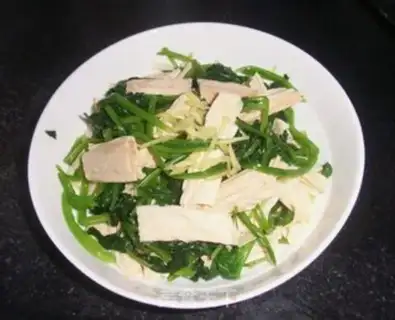 Make The spinach gravy step 5
