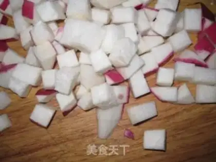 Make A radish with casserole step 2