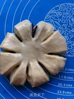 Make A little flower bread step 7