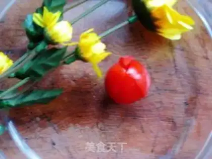 Make Sugar tomatoes step 4