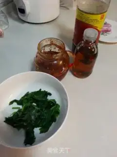 Make Celery leaves step 2
