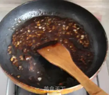 Make Black pepper bacon abalone mushroom fat cow step 10
