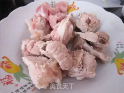 Make The red tea and sugar and vinegar ribs step 1