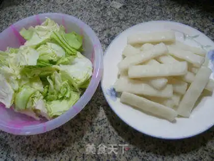 Make The cabbage step 0
