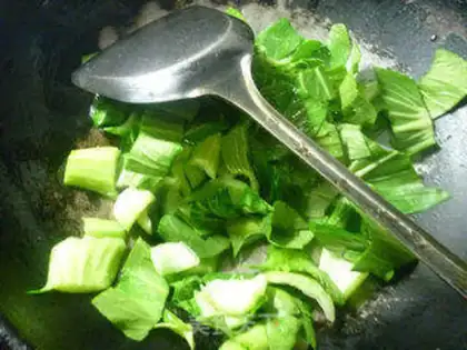 Make The green gravy pastry soup step 4