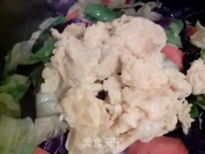 Make Eggs and vegetables step 8