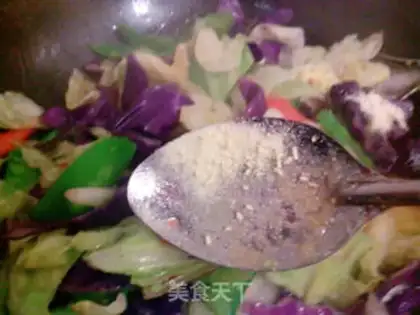 Make Eggs and vegetables step 10