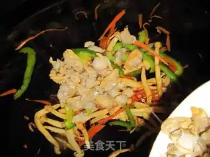 Make Seafood mushrooms step 9