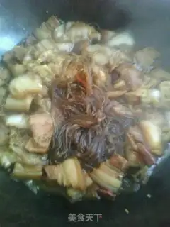 Make Meat-burned cabbage fans step 9