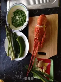 Make Cream bean fried lobster step 0