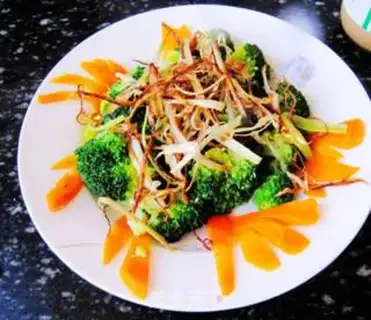 Make Onion broccoli step 13