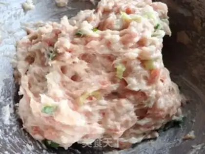 Make Simple fried dumplings step 1