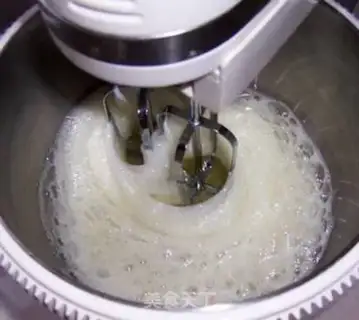 Make Black sesame ricin cake step 5