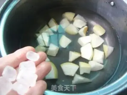 Make Sunfruit milk egg step 1