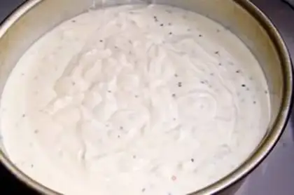 Make Black sesame ricin cake step 13