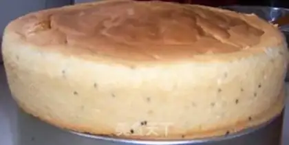 Make Black sesame ricin cake step 14