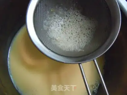Make Sunfruit milk egg step 5