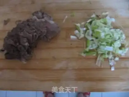 Make Five-colour beef noodles step 4