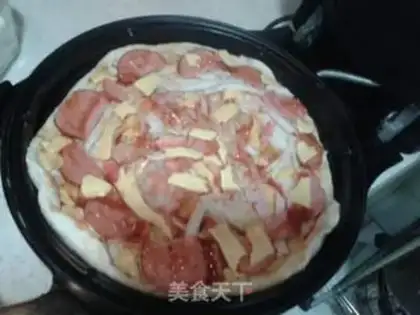 Make Pancake pizza step 4