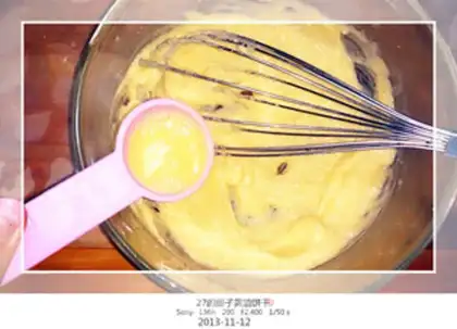 Make Taco butter cookies step 2
