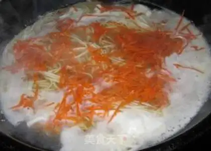 Make Five-colour beef noodles step 10