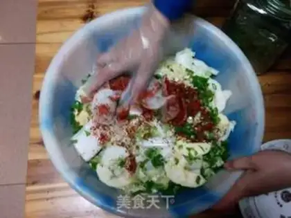 Make Korean kimchi step 5
