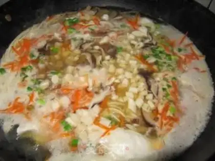 Make Five-colour beef noodles step 12