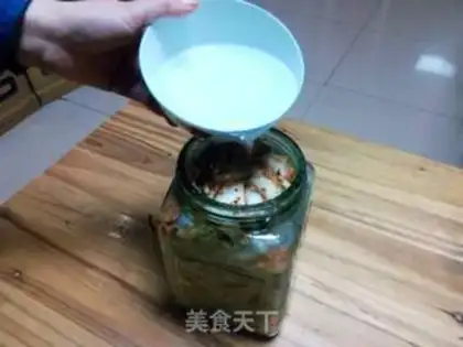 Make Korean kimchi step 7
