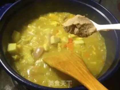 Make Curry chicken step 13