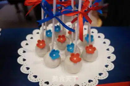 Make Cake lollipops step 5